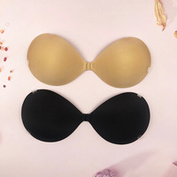 Sujetadores push-up con forma de mano y cierre frontal de 3 cm de grosor para mujer, sin aros, sin tirantes, sin espalda, sin costuras, de una pieza, para uso diario.