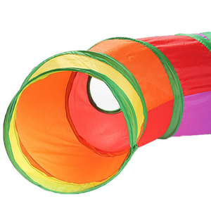 อุโมงค์พับได้สีสันสดใสพร้อมลูกบอล ขายดี - Product Image 2