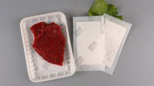 Tampon absorbant jetable en papier pour viande, fruits de mer et fruits - Product Image 4