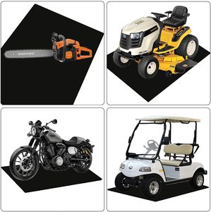 Almohadilla de fieltro Almohadilla de aceite absorbente, protege el piso del garaje, duradero, reutilizable, impermeable, negro - Product Image 2