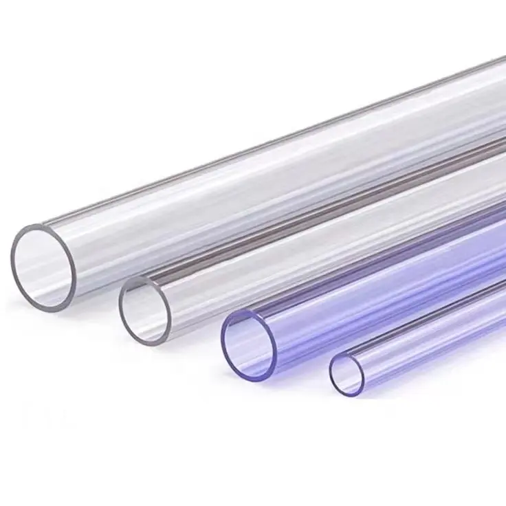 Plastic Transparent Clear Hose Pipe Flexible Non-Toxic Clear PVC Water Tube Plastic Air Water Hose