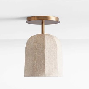 Lampada Decorativa in Tessuto di Lino Stile Americano per Soggiorno, Sala da Pranzo, Illuminazione a Soffitto, B&B, Hotel, Villa, Camera da Letto - Product Image 3