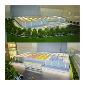 Modèle <span class=keywords><strong>de</strong></span> <span class=keywords><strong>centre</strong></span> logistique à chaîne du froid personnalisé - Prototype architectural d'entrepôt frigorifique <span class=keywords><strong>de</strong></span> haute précision - Product Image 6