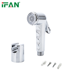 Équipement <span class=keywords><strong>de</strong></span> nettoyage des toilettes IFANPLUS Installation facile Ensemble <span class=keywords><strong>de</strong></span> douche pour bidet <span class=keywords><strong>de</strong></span> toilette en plastique ABS <span class=keywords><strong>Kit</strong></span> <span class=keywords><strong>de</strong></span> pulvérisation <span class=keywords><strong>de</strong></span> bidet hygiénique - Product Image 6