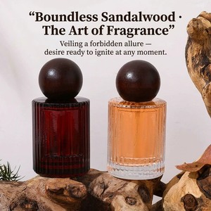 Parfum unisexe <span class=keywords><strong>Oud</strong></span> & Bois de Santal, notes boisées orientales, fragrance <span class=keywords><strong>l</strong></span>égère et longue durée avec senteur de temple - Product Image 1