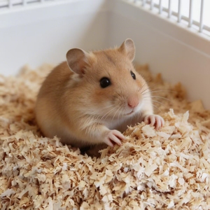 DongnaiPETS Flocons de bois de pin 100% naturels, litière pour chat écologique, formule sans poussière, contrôle des odeurs amélioré, pour petits animaux - Product Image 1