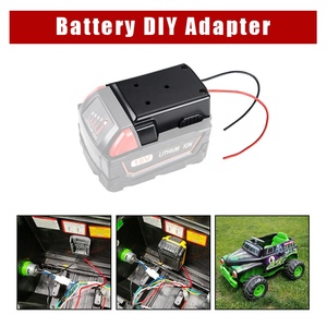 Adaptateur de batterie pour connecteur de montage d'alimentation de batterie au lithium Milwaukee 18V, support de charge, adaptateur pour <span class=keywords><strong>outils</strong></span> de bricolage, jouets RC - Product Image 6