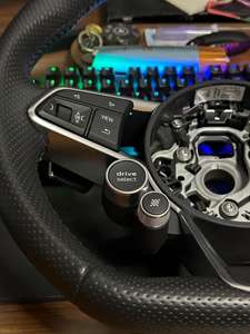 Volante de Cuero con Pantalla LED para Audi R8 <span class=keywords><strong>TT</strong></span> <span class=keywords><strong>Roadster</strong></span> RS TTS <span class=keywords><strong>MK2</strong></span> 8j 2008 a 2013 - Product Image 5