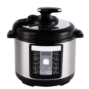 Easy Clean Smart Digital Commercial Stainless Steel 5L Multicooker Electric Pressure Cooker