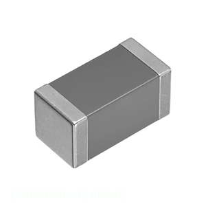 Channel 0603 (1608 Métrique) du fabricant SOFT TERMINATION0603C0G50V4. Condensateur céramique 4700 pF C1608C0G1H472J080AE - Product Image 1