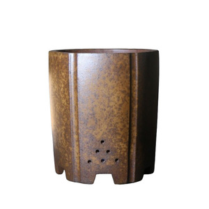 Yixing Purple Clay Hexagonal Flower <b>Pot</b> Large Wood Fired Handmade For Flowers And Green <b>Plants</b> - Product Image 5