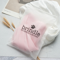 Sac d'emballage biodégradable en plastique pvc transparent à fermeture éclair pour sous-vêtements