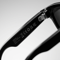 Gafas Inteligentes con Cámara de 12MP y Video 1080P, Bluetooth, IA, Audio de Oído Abierto, Llamadas, Música, Polarizadas para Hombres y Mujeres