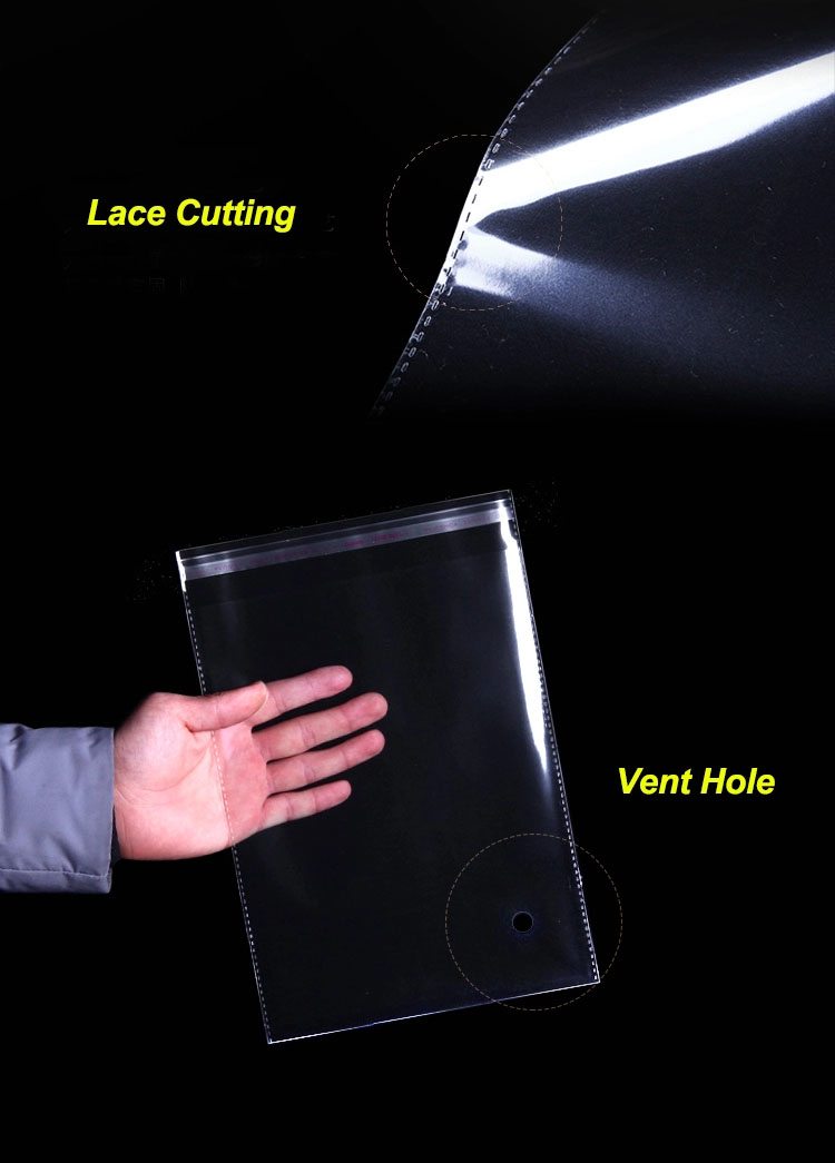 Policellophane Sacchetti 100 Pezzi 100 Sacchetti Trasparenti Per - Foto 11