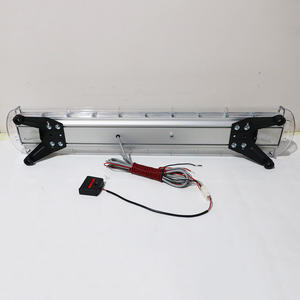 Nouveauté Barre Lumineuse d'Avertissement Stroboscopique pour Véhicule d'Urgence 88 LED 117 cm, Conseiller de Circulation Multifonctionnel Rouge et Bleu 47 Pouces - Product Image 6