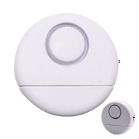 Sensor Getaran Keamanan TJDA IN03A IP ABS Tipis Suara Keras 120dB untuk Rumah, Alarm HORN dengan Deteksi 100-200m, Mendukung Aplikasi Tuya (Grosir)