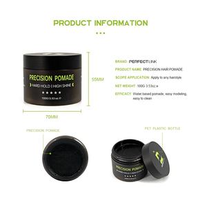 OEM ODM Venta al por mayor Personalizar Sin escamas Pomada para el cabello a base de agua Productos de peinado para hombres <span class=keywords><strong>Gel</strong></span> de cera de control de bordes de retención adicional - Product Image 6