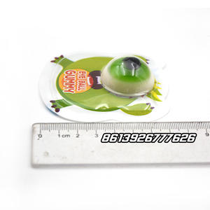 Órgano corporal de Halloween, mano, pie, ojo, forma de bola, masticable, caramelo de goma - Product Image 5