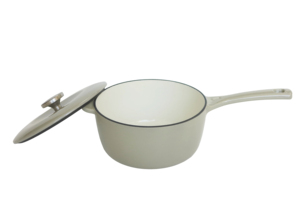 <span class=keywords><strong>Casserole</strong></span> en fonte émaillée, petite marmite à cuisson lente à haute capacité de rétention de chaleur avec bouton en <span class=keywords><strong>acier</strong></span> inoxydable, compatible four - Product Image 5
