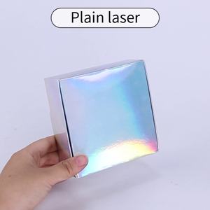 Boîte laser holographique cosmétique mini bijoux avion emballage cadeau quantité minimale de commande bas logo personnalisé - Product Image 3