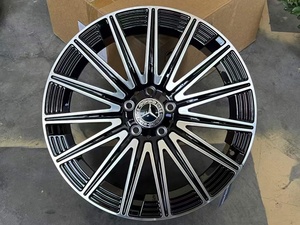 Jantes en alliage d'aluminium forgé, <span class=keywords><strong>pneus</strong></span> avant 8.5JX20, <span class=keywords><strong>pneus</strong></span> arrière 9.5JX20 (5*112). Pour Mercedes-Benz W213, W220, W221, W222, W223. - Product Image 3