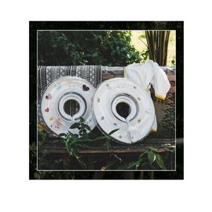 Flotteur <span class=keywords><strong>de</strong></span> cou gonflable pour bébé - Ours <span class=keywords><strong>de</strong></span> style coréen et fleur d'olivier, <span class=keywords><strong>anneau</strong></span> <span class=keywords><strong>de</strong></span> natation anti-roulement pour nouveau-né - Product Image 1