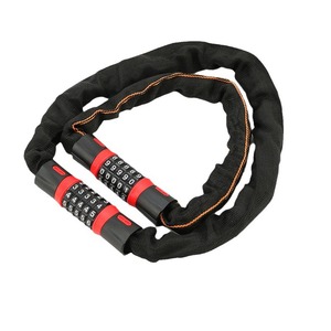 Nuevo Producto: Candado de Cadena Plegable <span class=keywords><strong>Antirrobo</strong></span> para <span class=keywords><strong>Bicicleta</strong></span> de Montaña, Fácil de Transportar, con Contraseña - Product Image 1