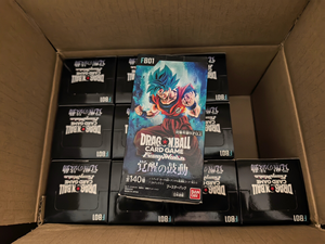 Boîte de boosters <span class=keywords><strong>Dragon</strong></span> <span class=keywords><strong>Ball</strong></span> <span class=keywords><strong>Super</strong></span> World Awakened Pulse scellée en usine, écologique, FB01 (Japon) – Cartes de jeu - Product Image 3