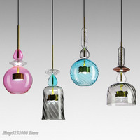 Lampes suspendues modernes en forme de bonbons colorés, style nordique, en verre créatif, pour salon, restaurant, café, éclairage domestique, luminaires de cuisine