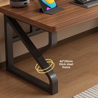 Bureau d'étude en bois moderne pour le travail et l'étude Mobilier de bureau à domicile de haute qualité