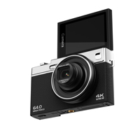 Kamera Digital 4k dengan Kamera Lensa Ganda dan Kamera Zoom Optik 12X