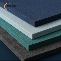Panneaux acoustiques insonorisants modernes pour la décoration de la pièce, en feutre de fibre de polyester de 12 mm, pour le bureau, le salon et la chambre à coucher