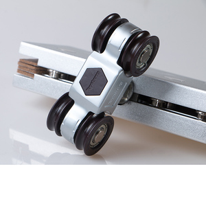 granero rodamientos guía de piso pista inferior superior 4 ruedas colgando de la ventana de vidrio <span class=keywords><strong>puerta</strong></span> <span class=keywords><strong>corredera</strong></span> rodillo - Product Image 6