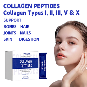 Poudre de peptides de collagène, 30 sachets individuels, supplément hydrolysé pour la peau, les cheveux et les articulations des adultes - Product Image 5