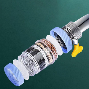 Depuratore d'Acqua Universale Staccabile e Lavabile per <span class=keywords><strong>Doccia</strong></span>, Filtro per Rubinetto da Cucina, Funzionamento Automatico, per Bagno e Uso Domestico - Product Image 4