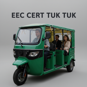 <span class=keywords><strong>Triciclo</strong></span> EEC con Múltiples Configuraciones de Batería, Carga en Estación, Tuktuk, con Capacidad para 5+ Personas - Product Image 1