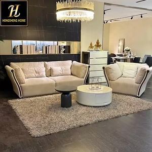 Moderno lujo Muebles personalizados suave elegante Dermis Canape para Villa sala de estar sofá - Product Image 4