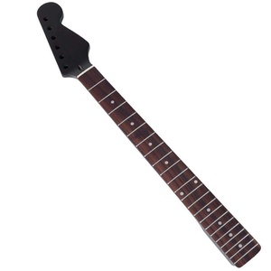 Manico per <span class=keywords><strong>Chitarra</strong></span> <span class=keywords><strong>Elettrica</strong></span> MX0131D Nero Opaco, 22 Tasti, in Acero con Tastiera in Palissandro, Stile <span class=keywords><strong>Stratocaster</strong></span> - Product Image 2