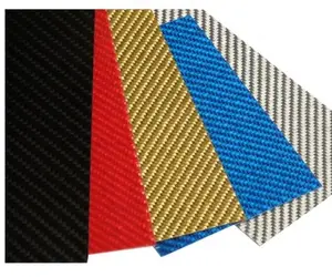 斜纹或平纹编织性能良好的3k碳纤维，不同颜色尺寸可选