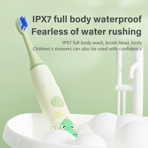 Elektrische Tandenborstel Oplaadbare Cartoon Slimme Kinderen Tandenborstels Voor 3-15 Jaar Oude Kinderen Waterdichte Elektrische Tandenborstel - Product Image 6