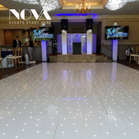 Décoration de mariage NOVA, éclairage LED RGB, piste de danse effet ciel étoilé