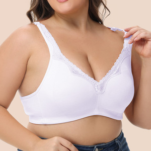 Ladymate ODM /OEM Sujetador Talla <span class=keywords><strong>Grande</strong></span> Para Mujer <span class=keywords><strong>Soutien</strong></span>-<span class=keywords><strong>gorge</strong></span> <span class=keywords><strong>sans</strong></span> fil non rembourré pour femmes <span class=keywords><strong>Soutien</strong></span>-<span class=keywords><strong>gorge</strong></span> en <span class=keywords><strong>coton</strong></span> minimiseur à couverture complète <span class=keywords><strong>grande</strong></span> <span class=keywords><strong>taille</strong></span> - Product Image 2