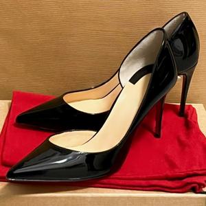 Women's Heel High Quality Luxury Designer Shoes Genuine Leather <b>Red</b> Bottom High Heels for Ladies Dress Shoes <b>Pumps</b> - Product Image 3