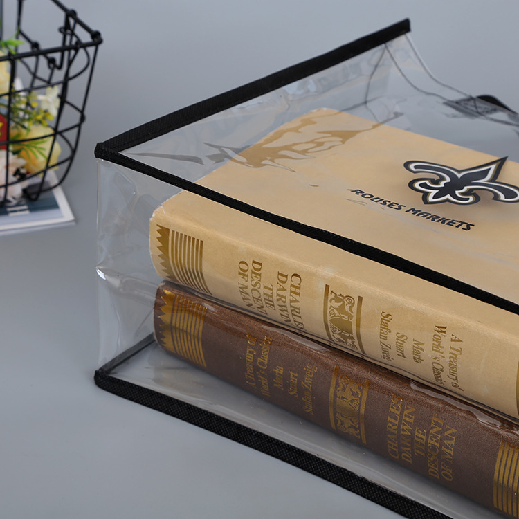 Transparent Clear Pvc Bag With Handle 30cm Reusable Promotional Gifts Daily Life