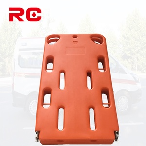 Baru kedatangan ambulans dua bagian papan tulang belakang: plastik HDPE, penuh pencitraan kompatibel & terintegrasi kepala Immobilizer - Product Image 4