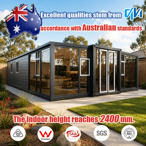 Casa Container Espandibile Prefabbricata Moderna da 40 Piedi con <span class=keywords><strong>1</strong></span>, 2 o 3 Camere da Letto, Modulare e Personalizzabile - Product Image 1