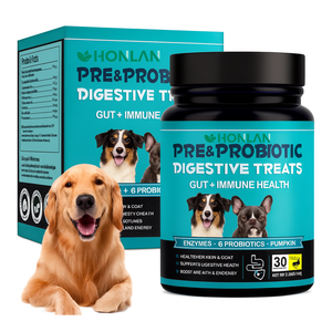 Probiótico para Perros de Marca Privada, 120 Unidades de Masticables Blandos, Favorece la Salud Digestiva e Intestinal, Grado Veterinario - Product Image 1