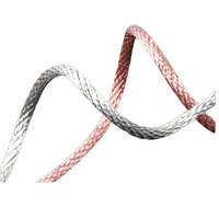 BRIDGOLD Barre omnibus tressée en cuivre souple 2 mm² pour mise à la terre, fil de mise à la terre industriel, prix direct usine Chine, sur mesure