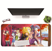 Tapis de bureau imprimé sublimation, tapis de bureau, tapis de clavier, grand tapis de souris de jeu pour ordinateur portable, tapis de souris