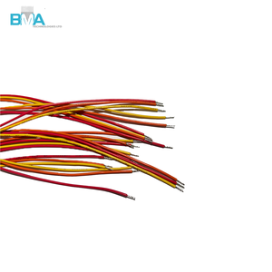 1.0mmピッチ3ピンコネクタ錫メッキワイヤーハーネスUL1007 24AWG 130.5mm 3芯 PCBアセンブリおよび小型デバイス用 - Product Image 2